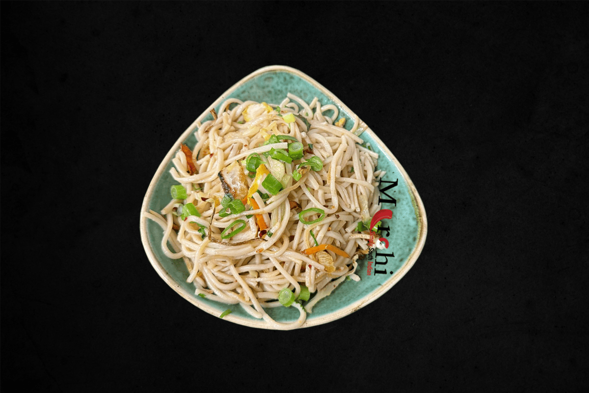 Egg hakka noodles